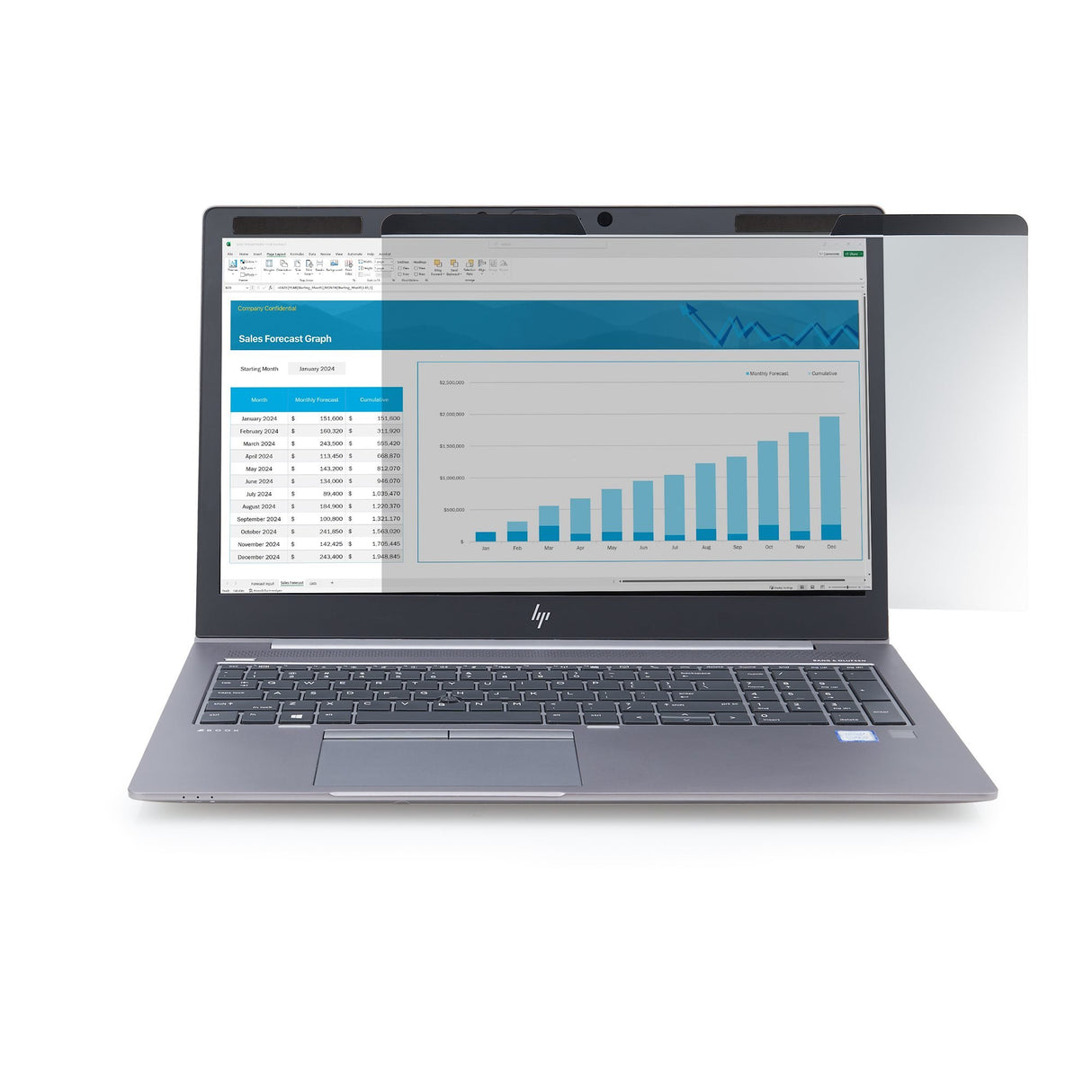 EAN 0065030912174 - StarTech.com 133LM-PRIVACY-SCREEN filtro para monitor 33,8 cm (13.3") Filtro de privacidad para pantallas imagen 4