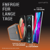 EAN 4252011900220 - 4smarts TitanPack Flex Polímero de litio 10000 mAh Negro, Naranja imagen 5