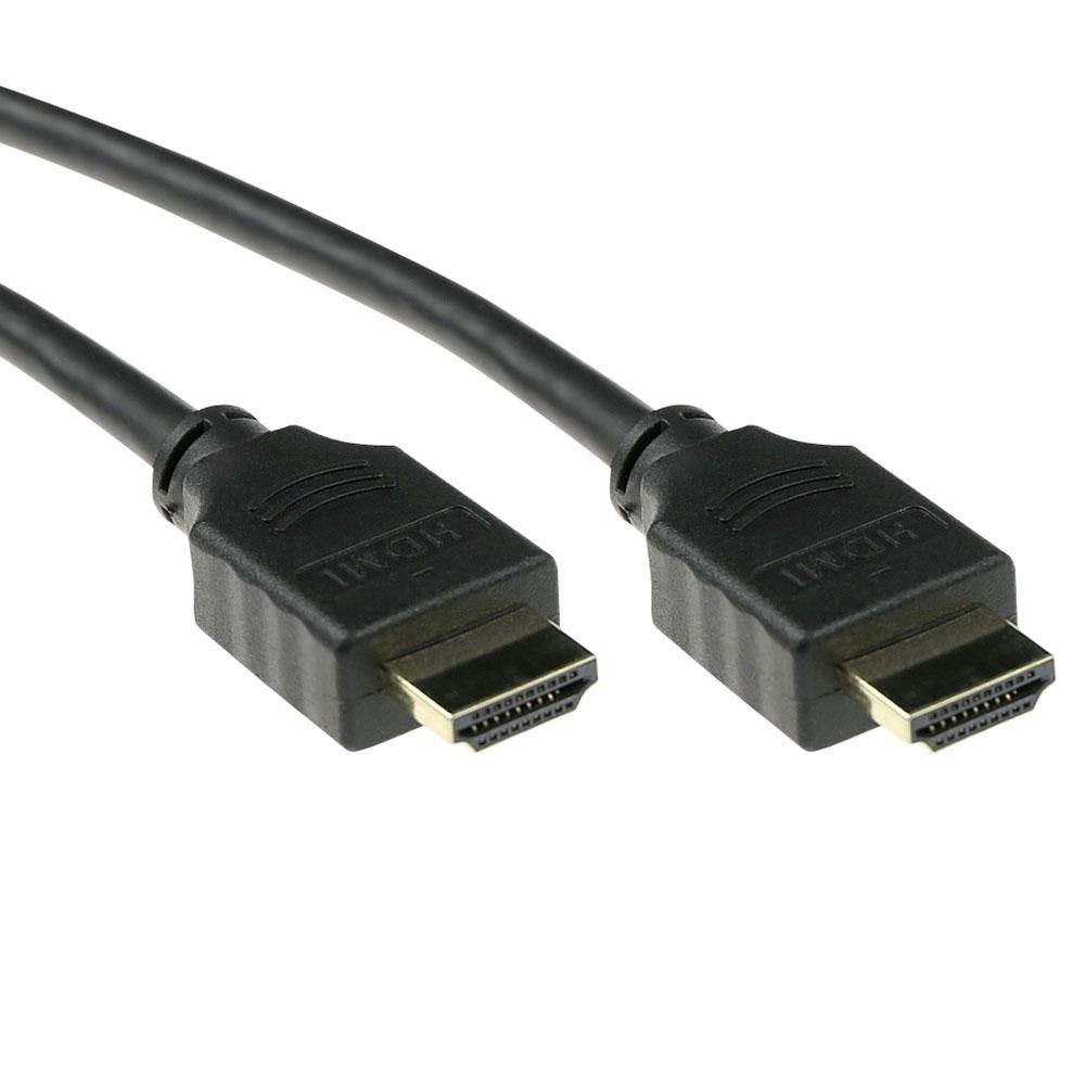 Cable Hdmi 4k Uhd Act Connectivity 1.5m Macho Macho High Speed Premium Certificado V2.0 Negro