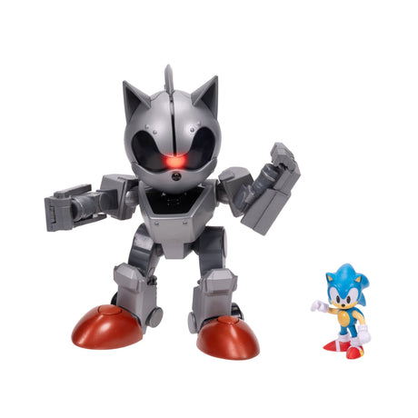 EAN 0192995429840 - Sonic the Hedgehog Giant Mecha Sonic vs Sonic Playset imagen 4