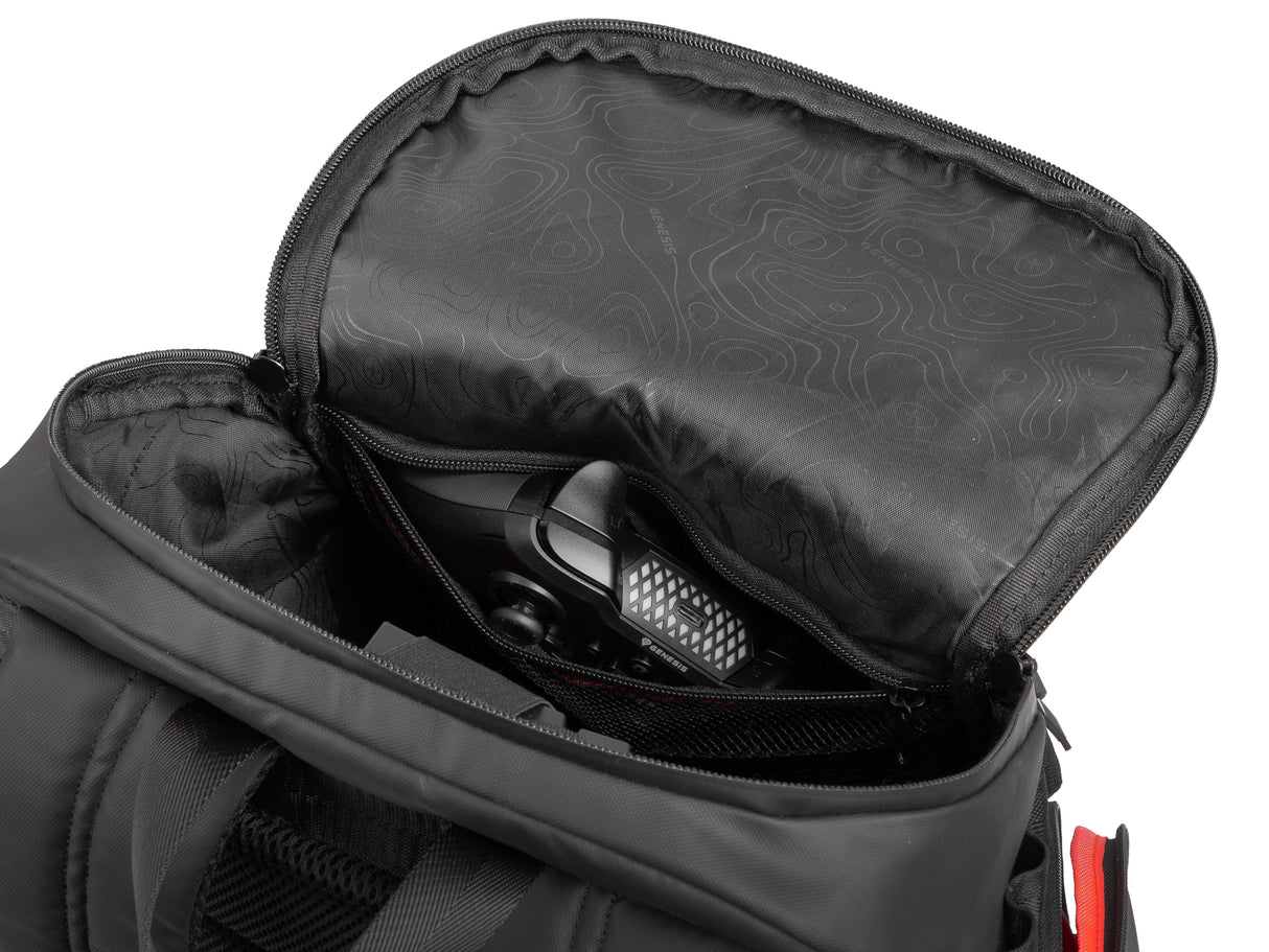 Mochila Para  Portátil Genesis Pallad 420 15.6" 18 Litros Negro