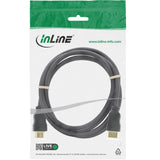 Cable Inline Hdmi Con Ethernet Macho A Macho Negro 1m