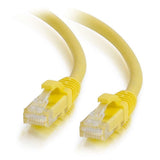 C2g Cat6 Booted Unshielded (Utp) Network Patch Cable Cable De Interconexión Rj-45 (M) A Rj-45 (M) 50 Cm Utp Cat 6 Moldeado Sin Enganches Trenzado Amarillo