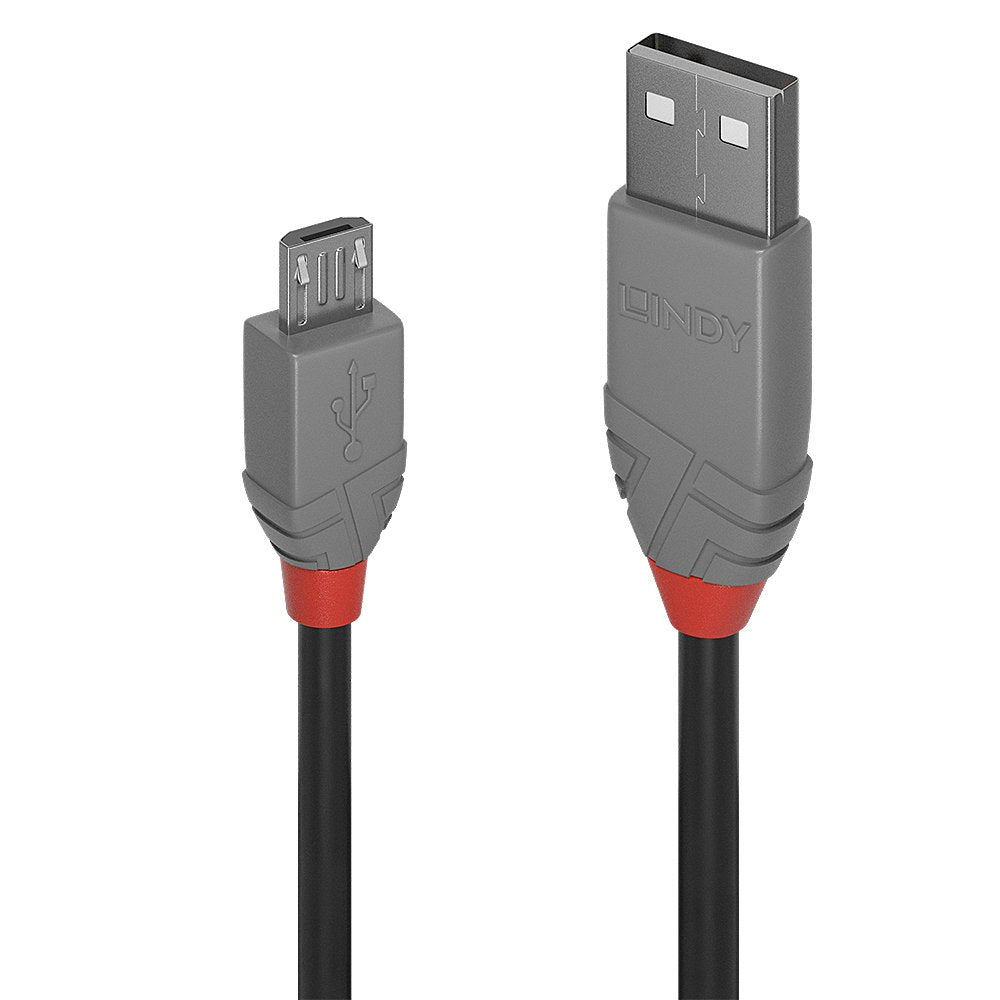EAN 4002888367332 - Lindy 36733 cable USB USB 2.0 2 m USB A Micro-USB B Negro, Gris imagen 1