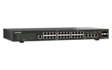 Qnap Qsw-M2130p-2c2s26t, Managed, L2, 2.5g Ethernet (100/1000/2500), Power Over Ethernet (Poe), Montaje En Rack, 1u