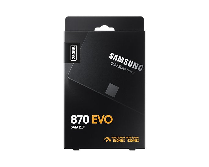 Ssd Samsung 870 Evo 2,5" 250gb Sata 6gb/S