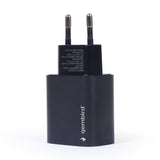 EAN 8716309119795 - Gembird TA-UQC3-03 cargador de dispositivo móvil Smartphone Negro Corriente alterna Carga rápida Interior imagen 2