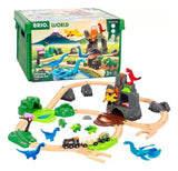 Set De Dinosaur Dinosaur Dinosaur De Brio World, Ferrocarril 63610400