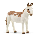Figura  Schleich Farm World Burro Americano, Manchado, 13961