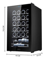 Vinoteca 00124 2450 Black Compressor