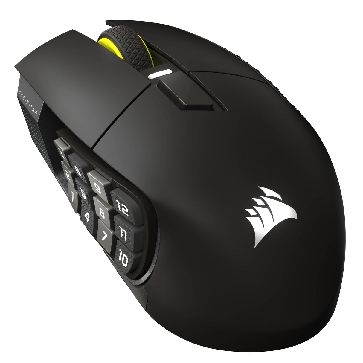Ratón  Corsair Scimitar Elite Wireless Se Derecha Rf Wireless + Bluetooth Óptico 33000 Dpi Ch-9314014-Ww