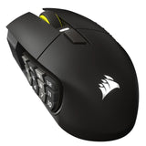 Ratón  Corsair Scimitar Elite Wireless Se Derecha Rf Wireless + Bluetooth Óptico 33000 Dpi Ch-9314014-Ww