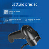 EAN 8435364320143 - iggual L2DUSB-G-AX Lector de códigos de barras portátil 1D/2D CMOS Negro imagen 8