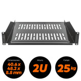EAN 0766623712514 - Intellinet 712514 accesorio de bastidor Cajón metálico para rack imagen 9