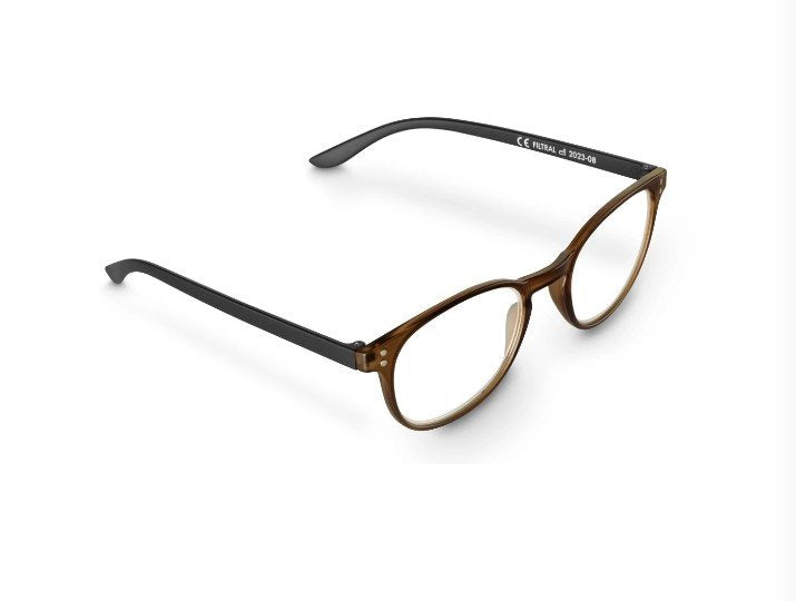 Hama Gafas De Lectura De +1.5 Dioptrias - Montura De Plastico Reciclado - Unisex - Marron