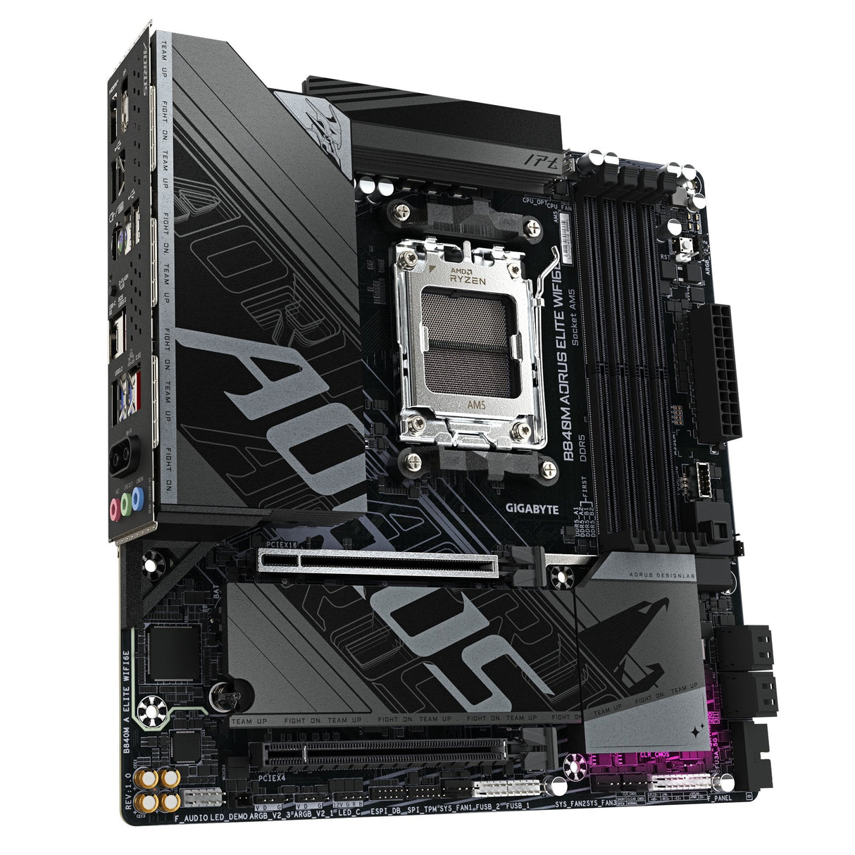Gigabyte B840m Aorus Elite Wifi6e Am5 1xdp 1xhdmi