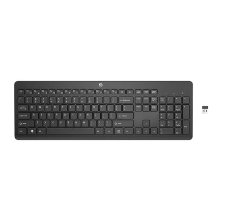 EAN 5715063521199 - HP 230 Wireless Keyboard teclado Universal RF inalámbrico Negro imagen 1