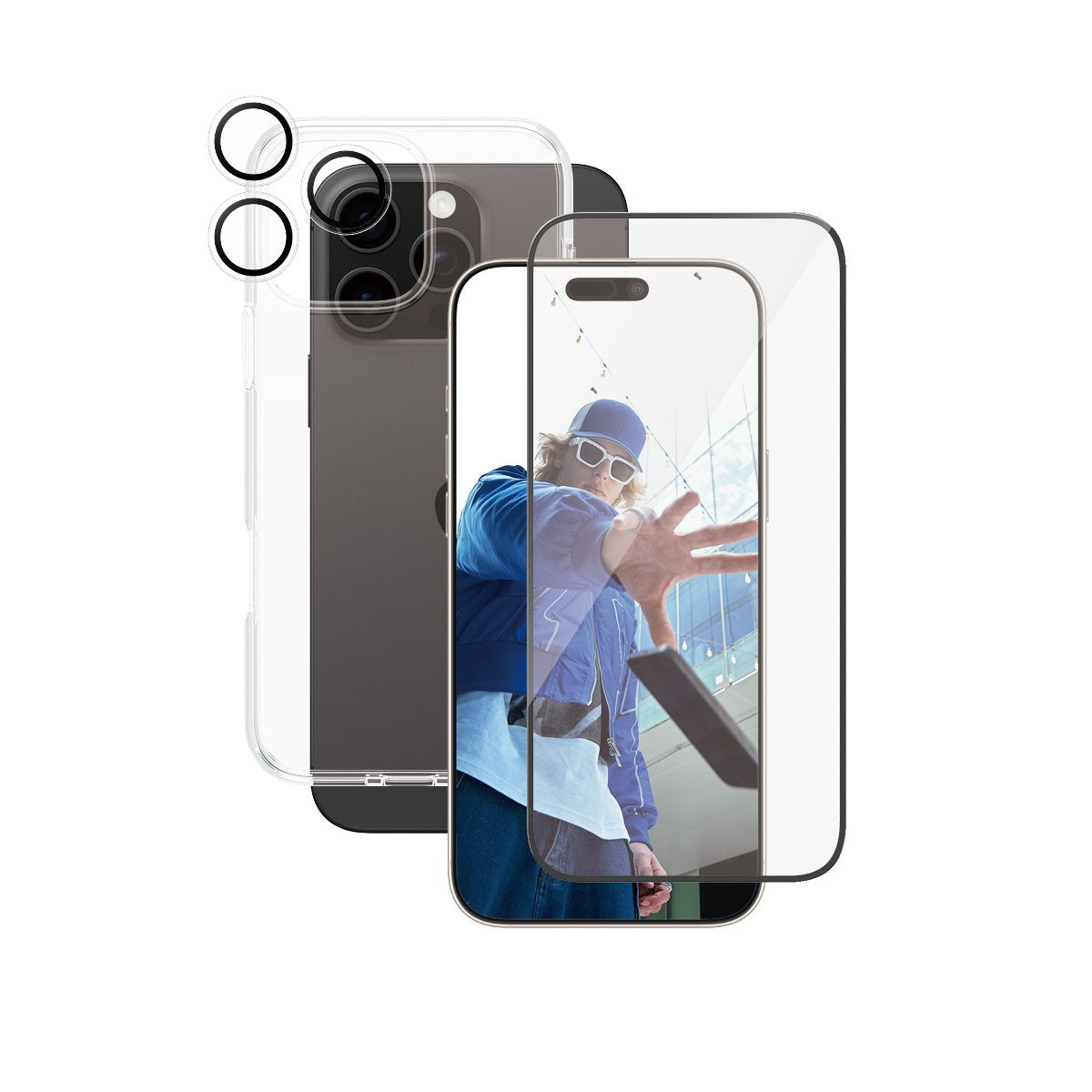 EAN 5715685004865 - PanzerGlass ® | CARE by ® Flagship 3-in-1 Bundle iPhone 16 Pro Max Protector de pantalla Apple 1 pieza(s) imagen 1