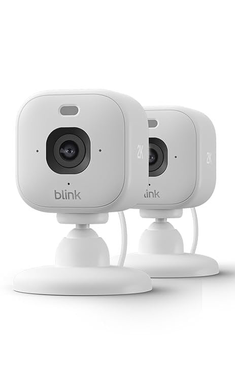 EAN 0840414645936 - Blink Mini 2K+ 2er Pack Cubo Cámara de seguridad IP Interior 2560 x 1440 Pixeles Escritorio imagen 1