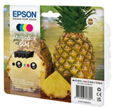 Tinta Original Epson 604 Multipack  Negro, Cian, Magenta, Amarillo C13t10g64020