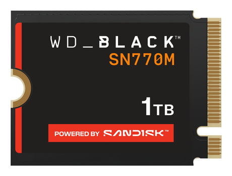 EAN 0718037902951 - SanDisk Black WD_BLACK SN770M NVMe 1 TB M.2 PCI Express 4.0 TLC 3D NAND imagen 1