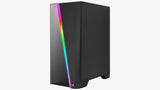 Caja Semitorre Atx Aerocool Mirage V2 Rgb Con Panel De Cristal (Negro)