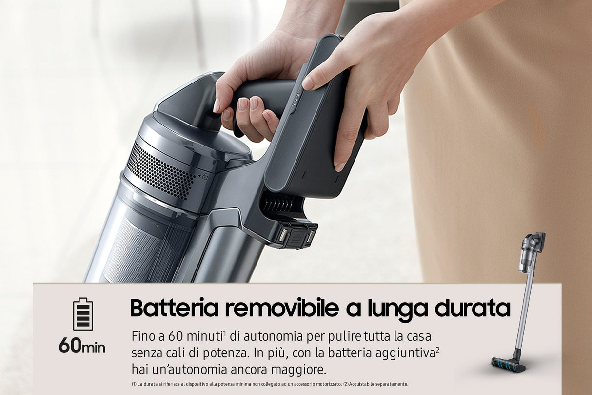 Aspiradora Vertical Samsung Vs20b75acr5/Wa