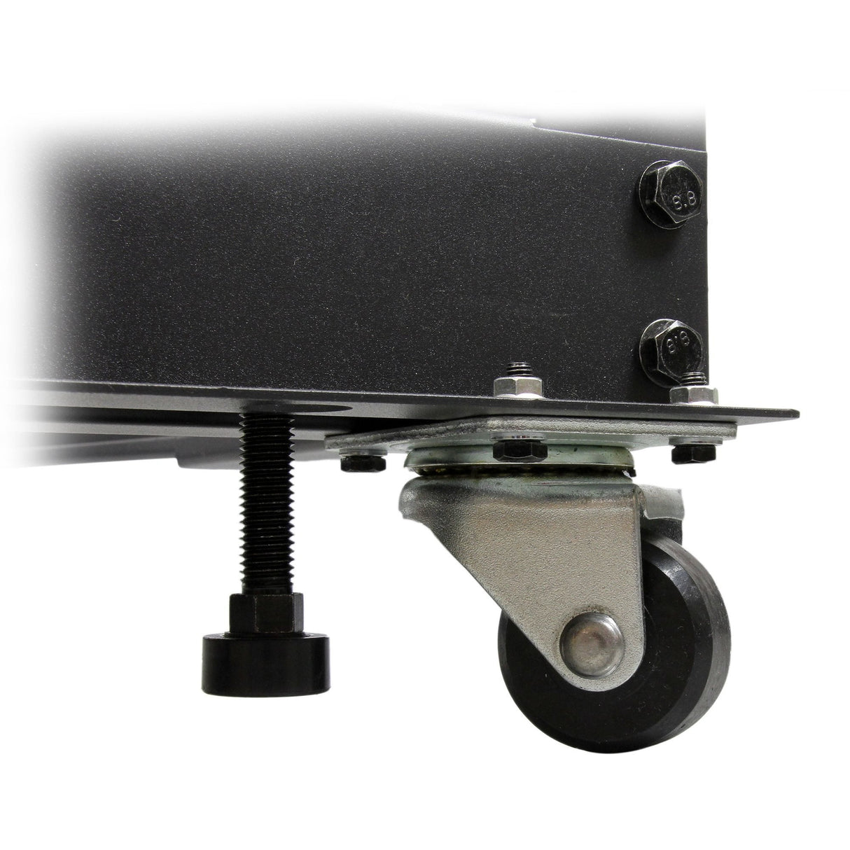 EAN 0065030887137 - StarTech.com 4POSTRACK15U armario rack Rack o bastidor independiente Negro imagen 6