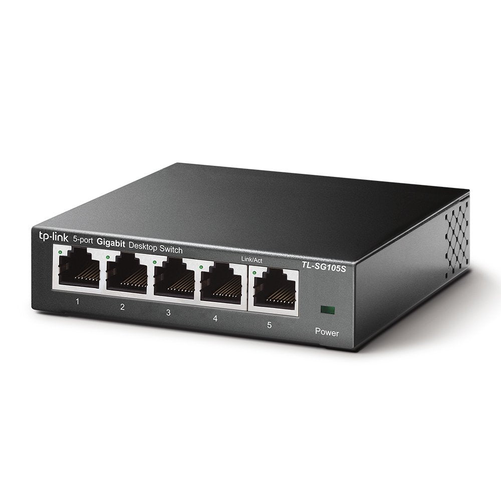 EAN 6935364083519 - TP-Link TL-SG105S No administrado Gigabit Ethernet (10/100/1000) Negro imagen 2