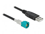 Delock Cable Hsd Z Stecker Zu Usb 2.0 Typ-A Stecker 1 M