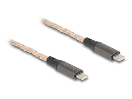 EAN 4043619882885 - DeLOCK 88288 cable USB 1,2 m USB C Negro, Cobre, Gris, Transparente imagen 1