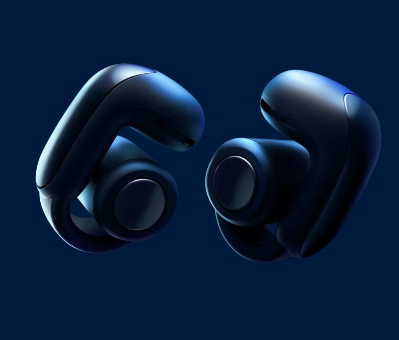 Auriculares Bose Ultra Open Earbuds Lunar Blue Inear True Wireless