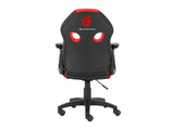 Silla Gamer Junior Conceptronic Eyota06r Color Negro Detalles En Rojo Recubrimiento Pu De Alta Calidaddiseño Ergonomico