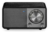 Sangean Wr-7 Plus Roble De Luz De Luna Radio Con Mueble De Madera Fm Bluetooth Aux