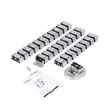 Startech.Com Cmvbmod Organizador De Cables Escritorio Plata 1 Pieza(S)