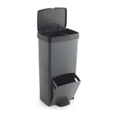 Cubo De Basura O Reciclaje 70l, Vertical, 2 Compartimentos, Papelera Residuos, 76 Cm, Fácil Gestión