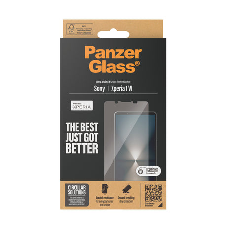 EAN 5715685000348 - PanzerGlass ® Screen Protector Sony Xperia 1 VII | 1 VI | Ultra-Wide Fit Protector de pantalla 1 pieza(s) imagen 3