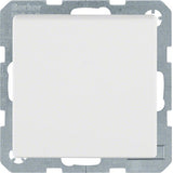 Berker 47516089 Schuko-Steckdose M Klappdeckel Polarweiss Samt