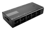 Kit 3 Ventiladores Auxiliar Mf-3d Pro Blanco Mars Gaming 3x Ventiladores 120mm / Argb / Control Remoto /  Hasta 1600 Rpm