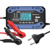 EAN 5901878524825 - Qoltec 52482 Cargador de batería para vehículos 12/24 V Negro, Azul imagen 10