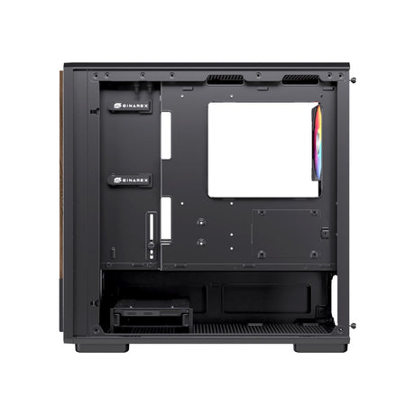 EAN 6977277363654 - Einarex EXCS-PM-400R-B carcasa de ordenador Midi Tower Negro imagen 9