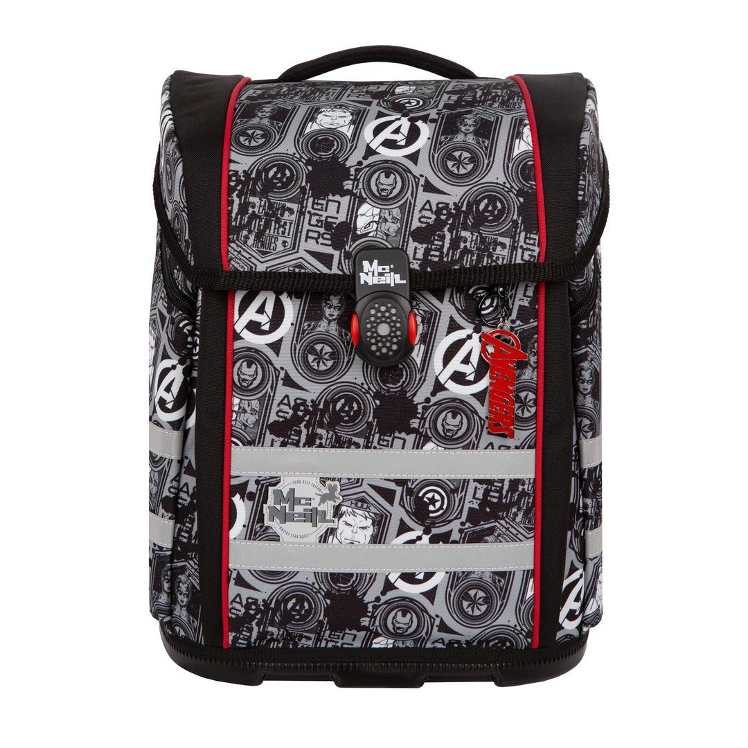 Mcneill Juego De Mochila Escolar Perfecto 5tlg. Marvel-Avengers