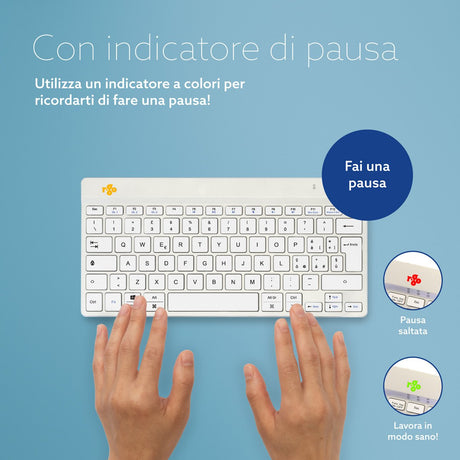 EAN 8719274491798 - R-Go Tools Compact Break teclado Oficina Italiano imagen 11