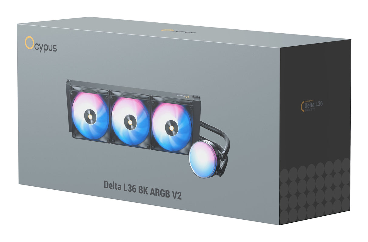 Ocypus Delta L36 Argb V2 (Negro) Delta-L36-Bk3aawnn02x-Gl
