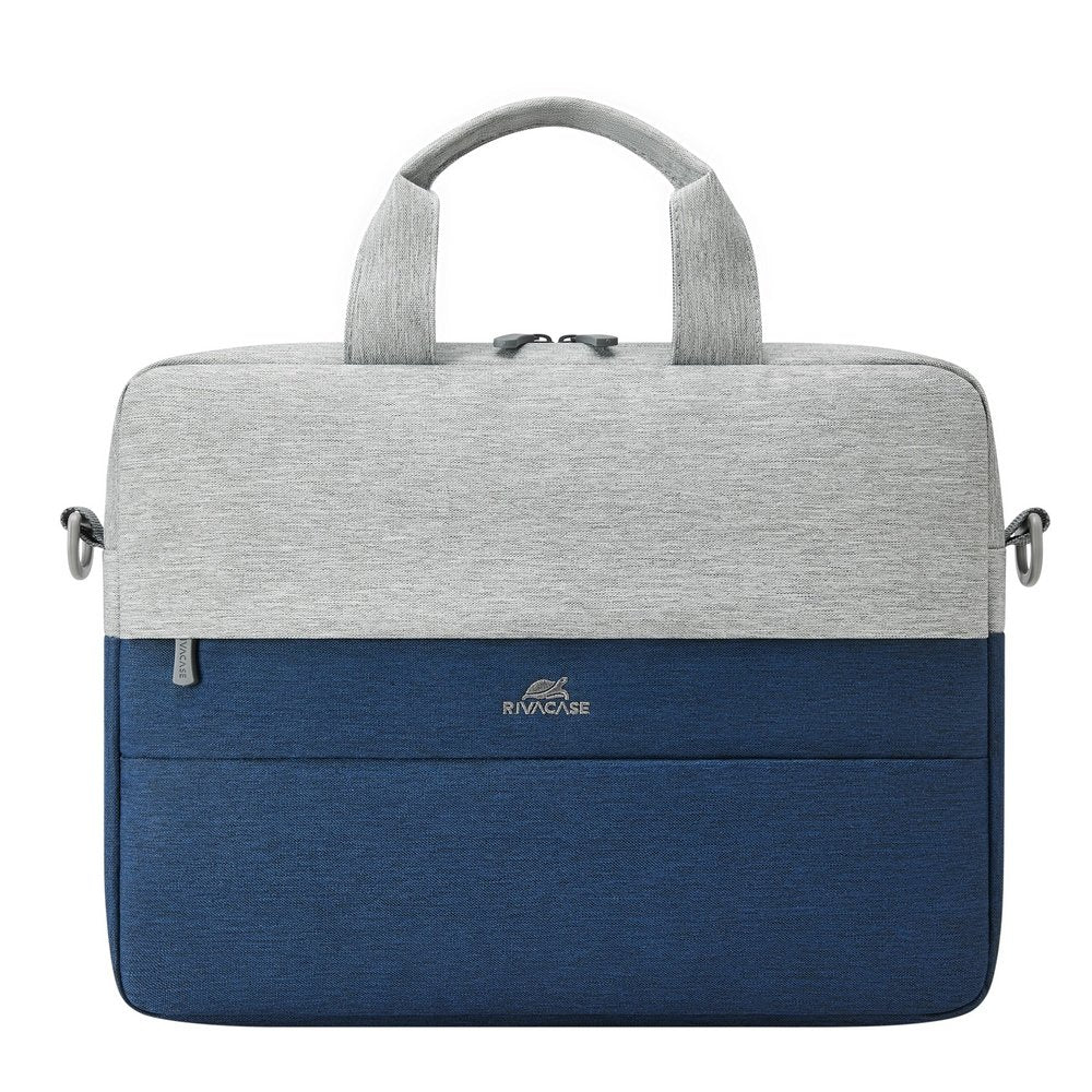 Maletin Rivacase 14" 7522 Grey/Dark Blue  Para Portátil  Azul, Gris