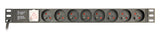 EAN 8716309116817 - Gembird EG-PDU-014-F unidad de distribución de energía (PDU) 8 salidas AC 1U Negro imagen 1