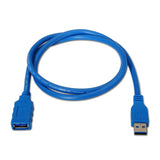 Aisens Cable Extension Usb 3.0 - Tipo A Macho A A Hembra - 1m - Azul
