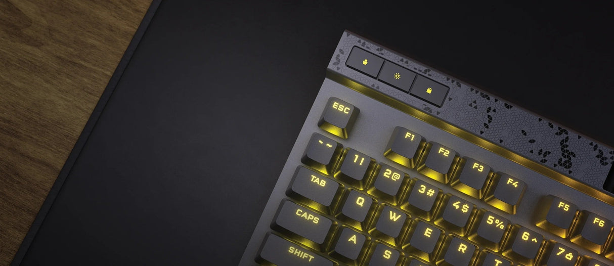 Teclado Alemán Corsair K70 Max Usb Negro