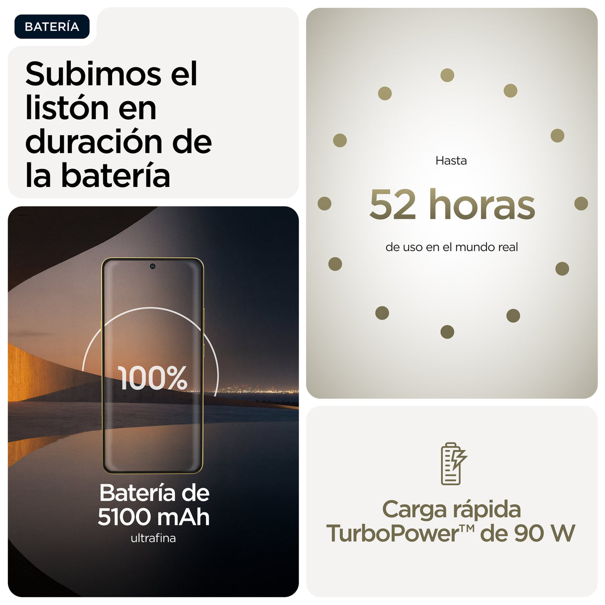 Smartphone  Motorola Moto Signature 6.8" Dual Sim Android Usb Type-C 16 Gb 512 Gb 5200 Mah Verde Oliva