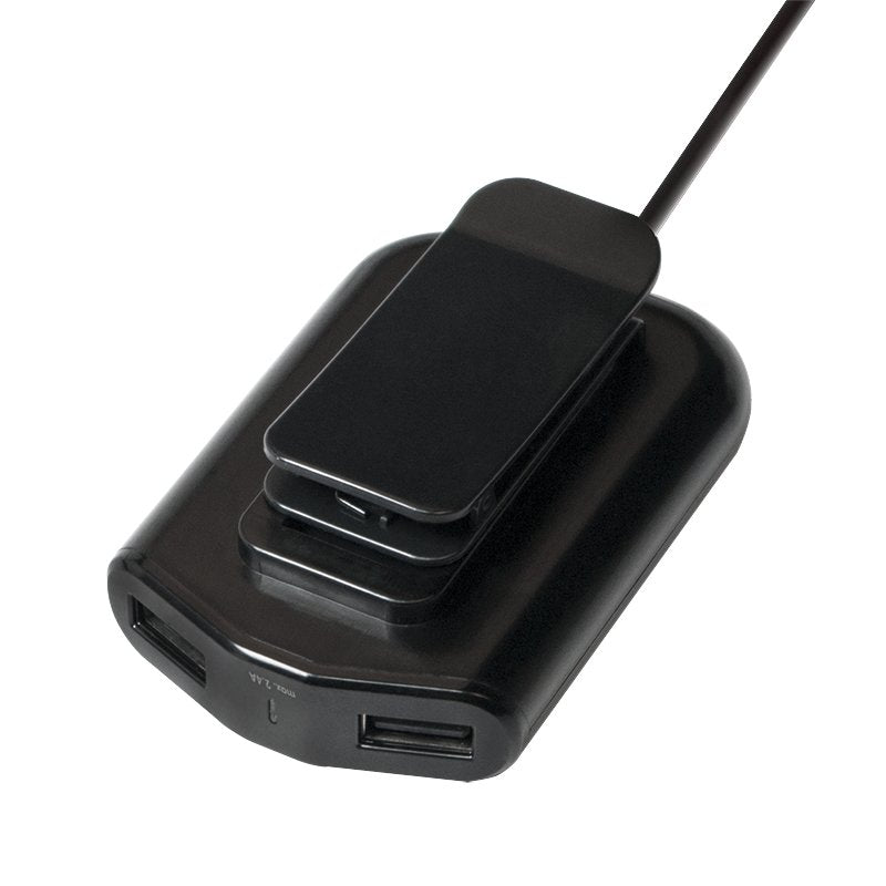 Logilink Usb Car Charger, 2+2 Port, 24w, Negro